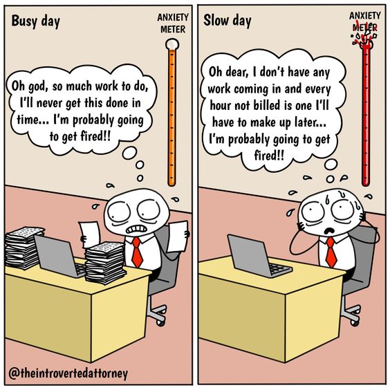 Busy and slow days
