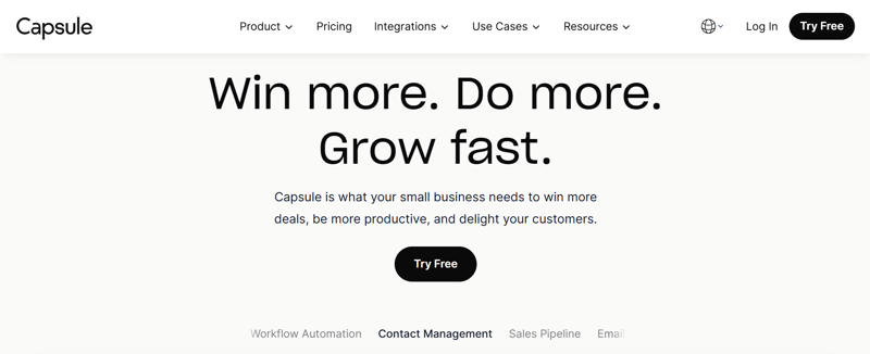 Capsule CRM