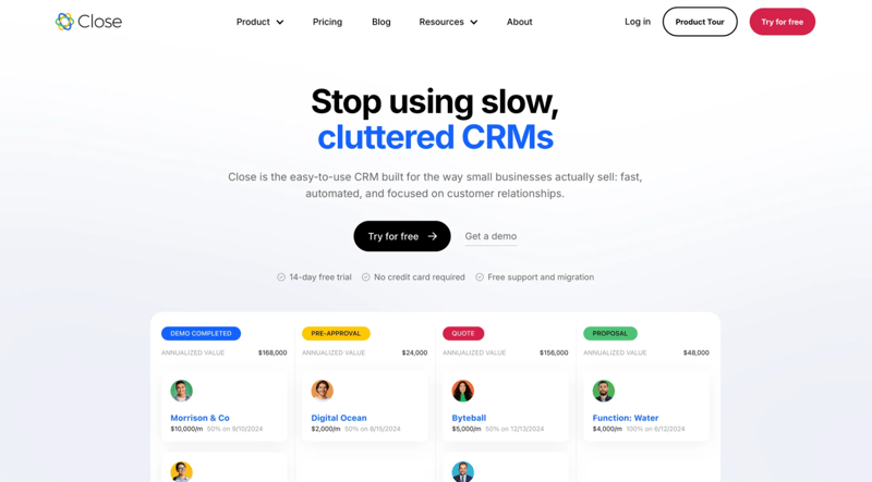 Close CRM