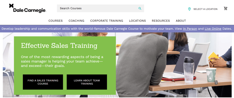 Dale Carnegie Sales Training