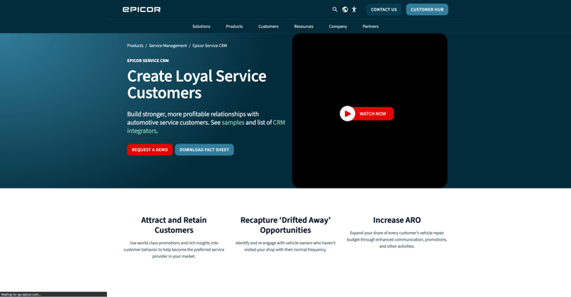 Epicor CRM