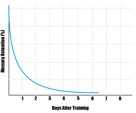 Forgetting curve