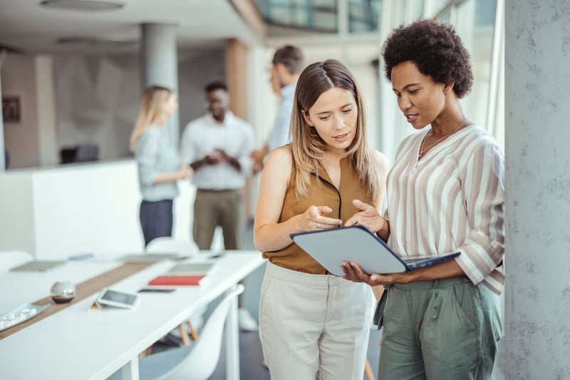 How does business crm texting work