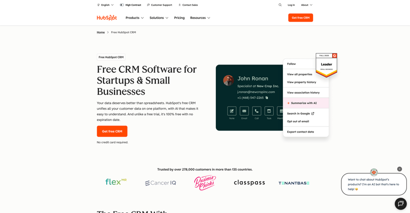 HubSpot CRM