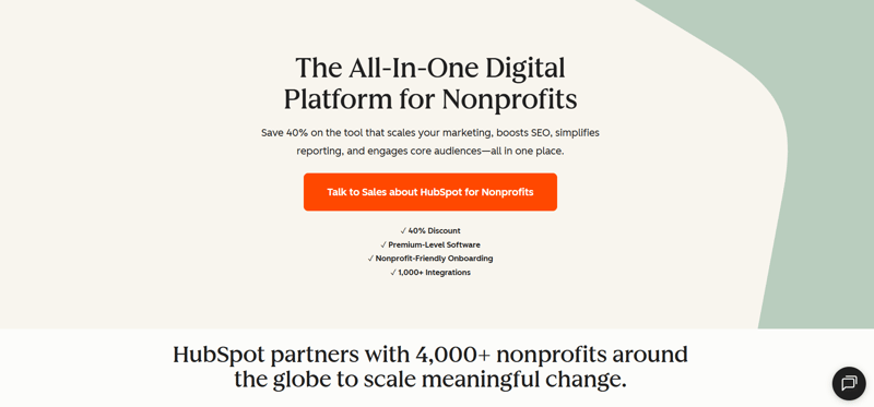 HubSpot for Nonprofits