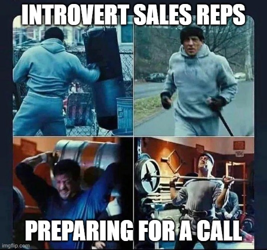 Introvert sales reps