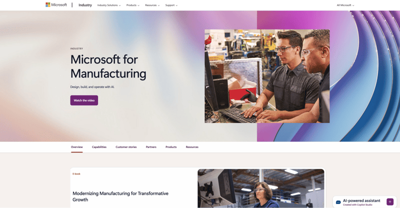 Microsoft Dynamics 365 for Manufacturing