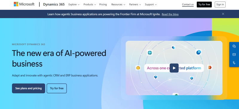 Microsoft Dynamics 365 Sales