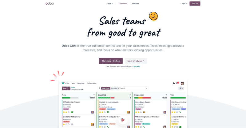 Odoo CRM