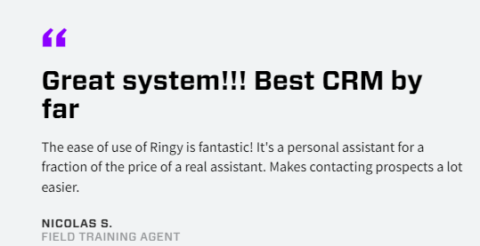 Ringy best CRM