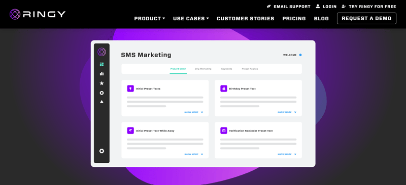 Ringy SMS Marketing