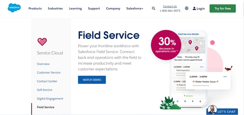 Salesforce Field Service