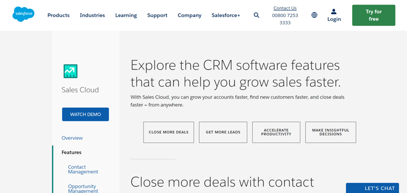 Salesforce Sales Cloud