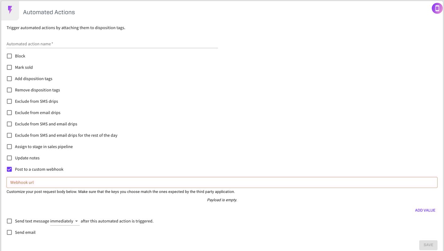 Post to a Custom Webhook
