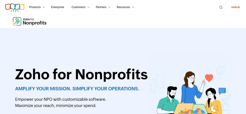 Zoho CRM for Nonprofits
