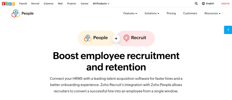 Zoho Recruit