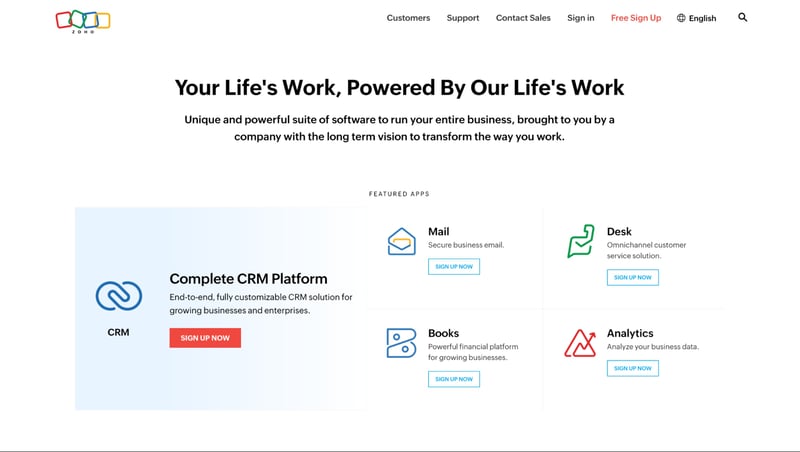 Zoho CRM